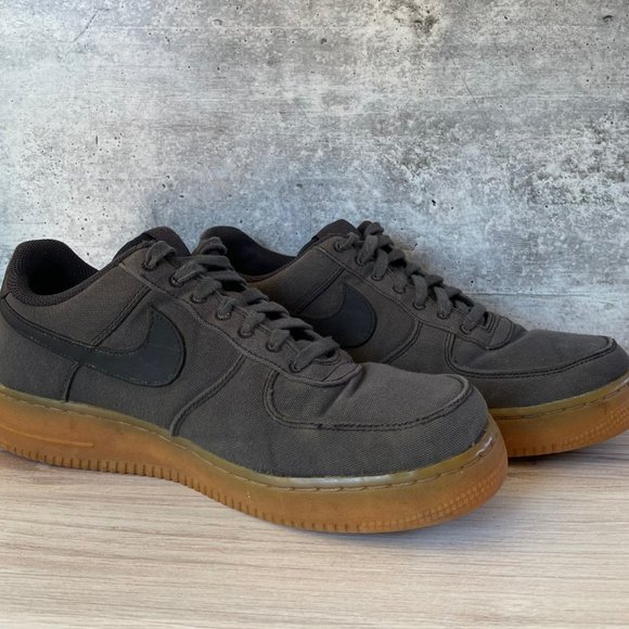 NIKE AIR FORCE 1 LV8 Style Premium BLACK GUM - Picture 5 of 12